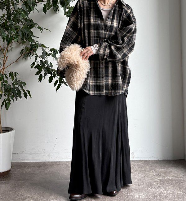  「【WEB限定】チェックシャツ」|シャツ・ブラウス|