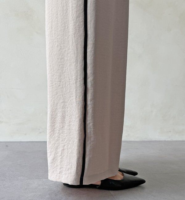  「【WEB限定】タンブラーオックスサイドラインパンツ」|チノ|