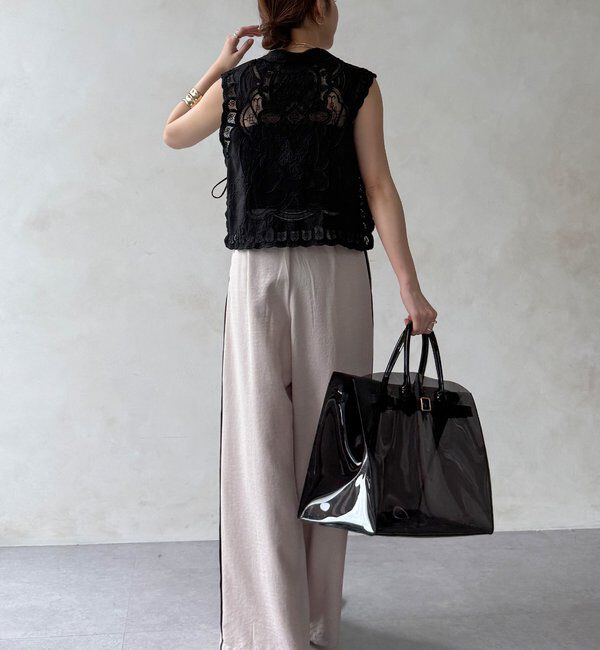  「【WEB限定】タンブラーオックスサイドラインパンツ」|チノ|