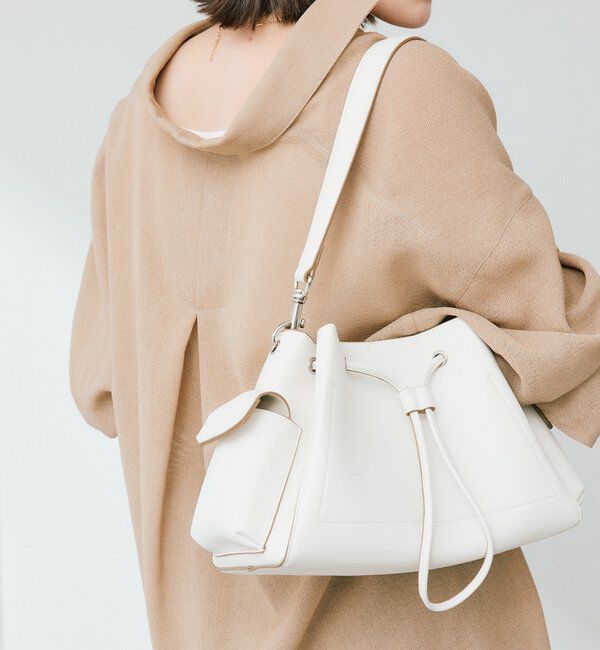  「【収納力抜群】2WAYサイドポケット巾着ショルダー」|ショルダー・メッセンジャー|