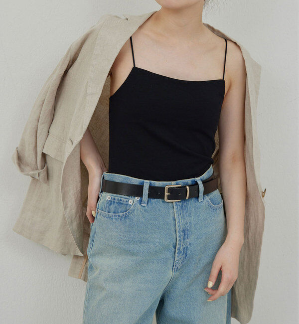  「【La nature linge】ベア天竺キャミソール」|インナー|