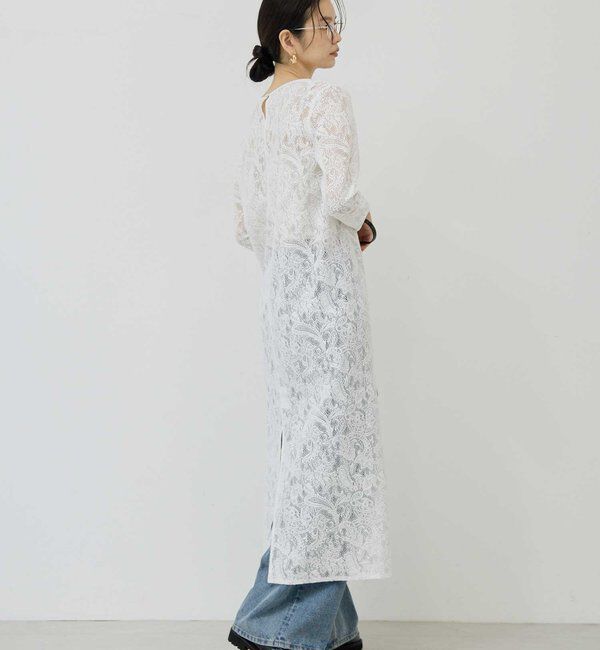  「ストレッチレースワンピース」|ワンピース|
