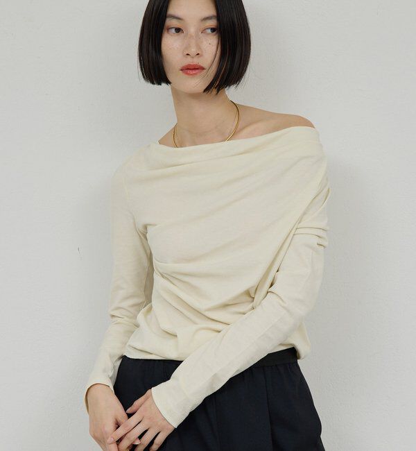  「【2WAY】オフショルカットソー」|Tシャツ・カットソー|