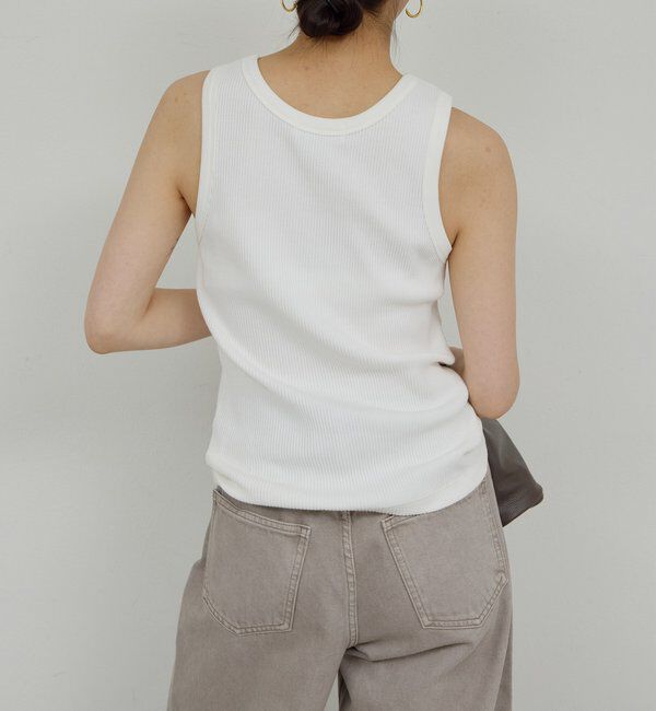  「リブタンクトップ」|Tシャツ・カットソー|