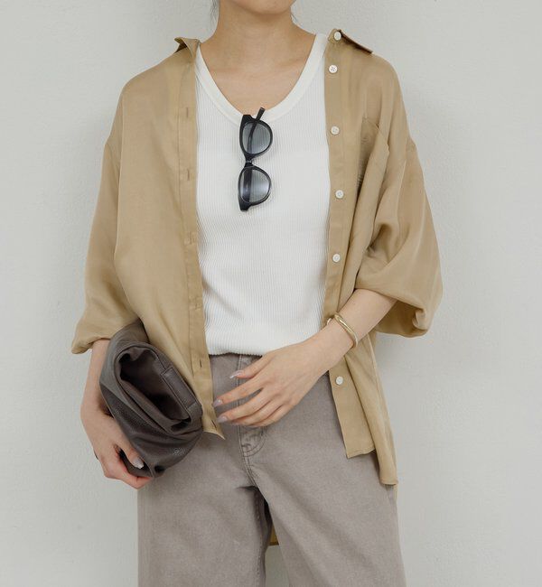  「リブタンクトップ」|Tシャツ・カットソー|