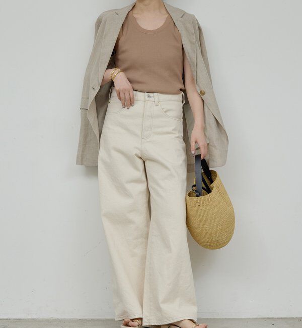  「リブタンクトップ」|Tシャツ・カットソー|