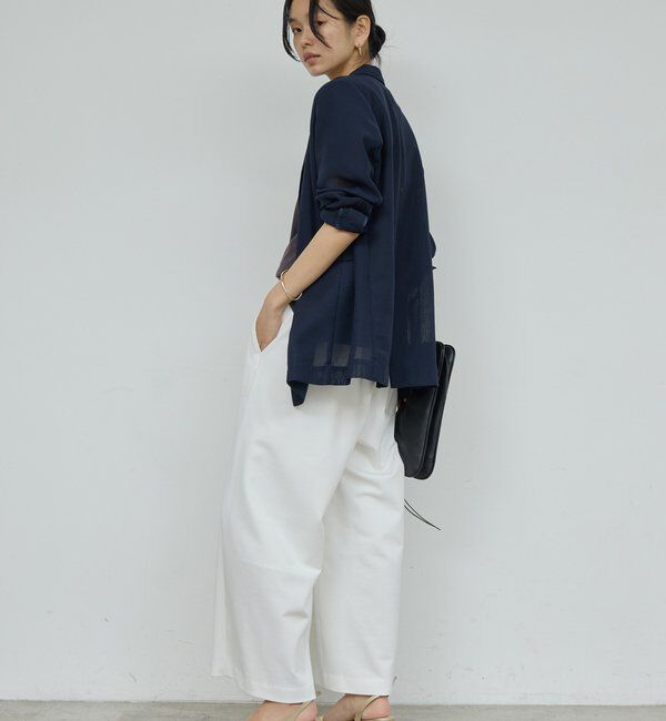  「【WEB限定】【サイズ展開あり】メッシュジャケット」|テーラードジャケット|