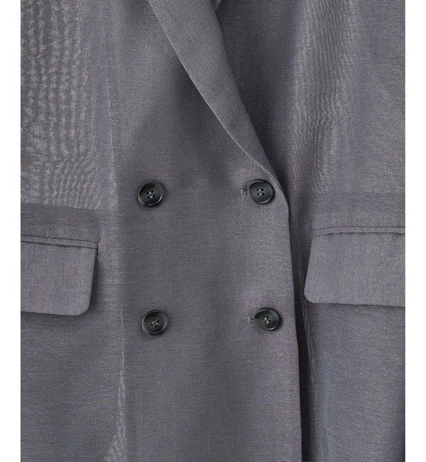  「【WEB限定】【サイズ展開あり】メッシュジャケット」|テーラードジャケット|