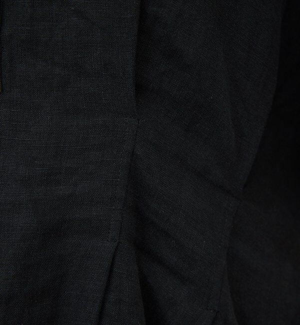  「【WEB限定】ハーフスリーブウエストシェイプシャツ」|シャツ・ブラウス|