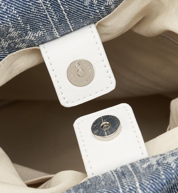  「デニムジャガード3WAY巾着バッグ」|ショルダー・メッセンジャー|