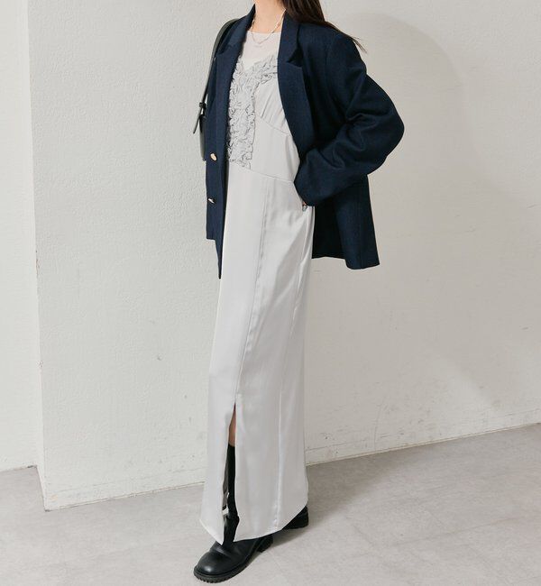  「フリルデザインキャミ ワンピース」|その他|