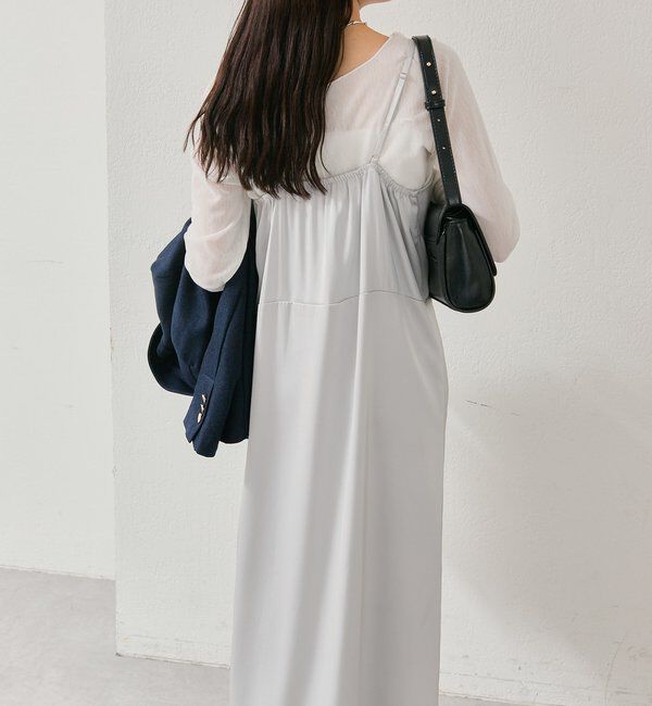  「フリルデザインキャミ ワンピース」|その他|