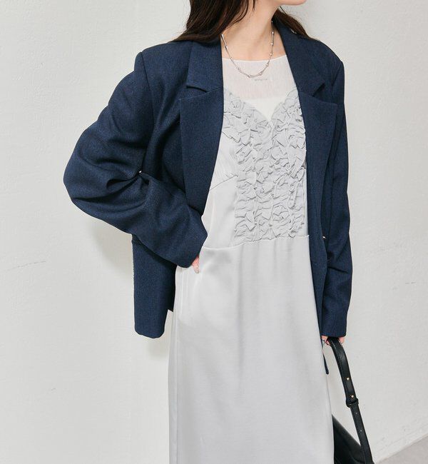  「フリルデザインキャミ ワンピース」|その他|