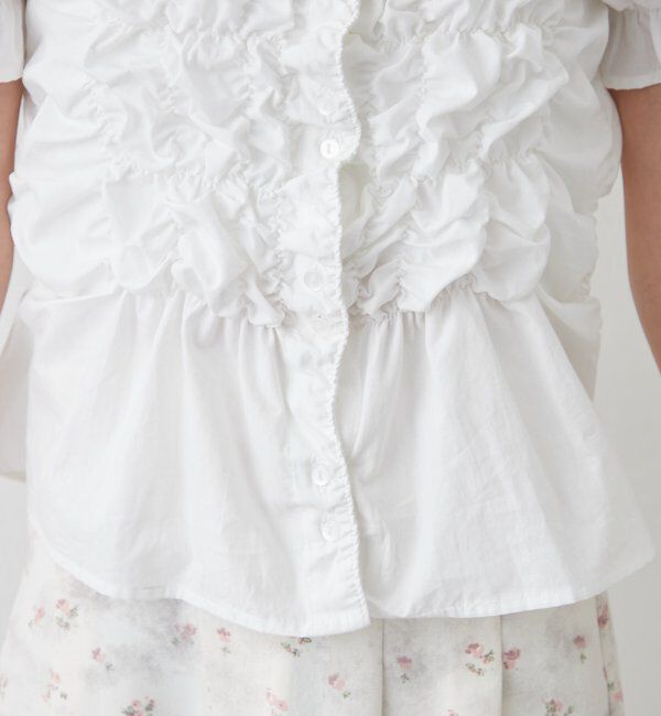  「シャーリングシェイプシャツ」|シャツ・ブラウス|