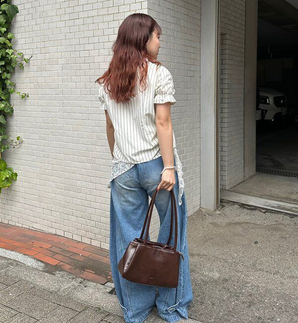  「シャーリングシェイプシャツ」|シャツ・ブラウス|