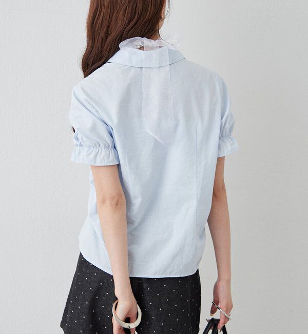  「シャーリングシェイプシャツ」|シャツ・ブラウス|