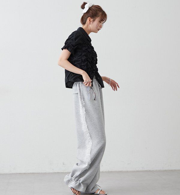  「シャーリングシェイプシャツ」|シャツ・ブラウス|