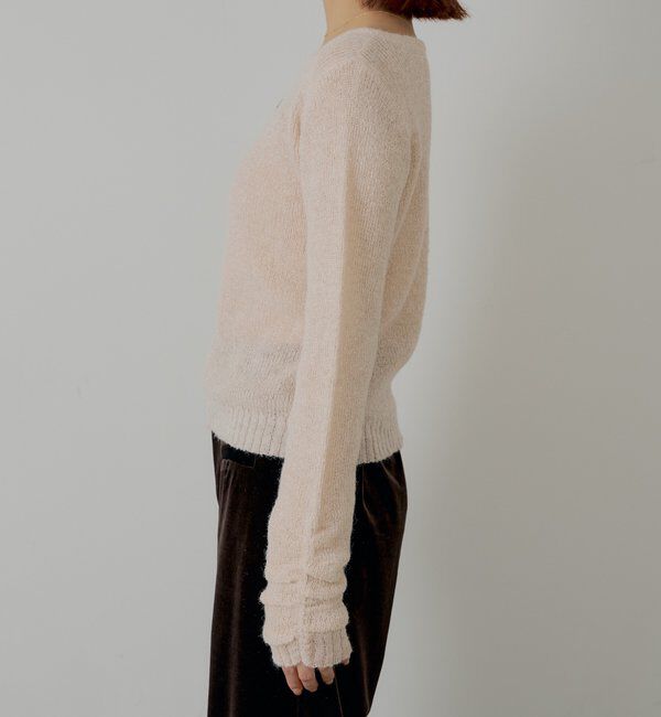  「ラメシアーコンパクトニット」|ニット・セーター|