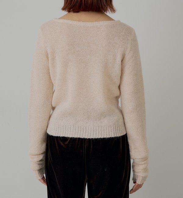  「ラメシアーコンパクトニット」|ニット・セーター|