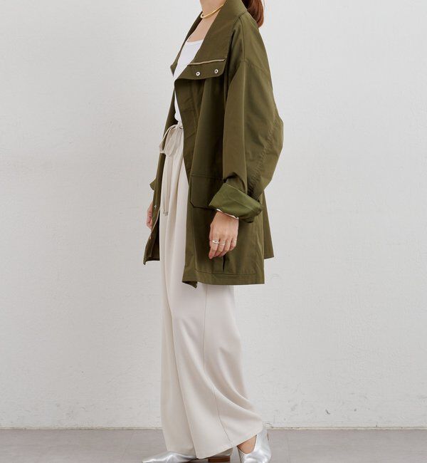  「ウエストデザインパンツ」|チノ|