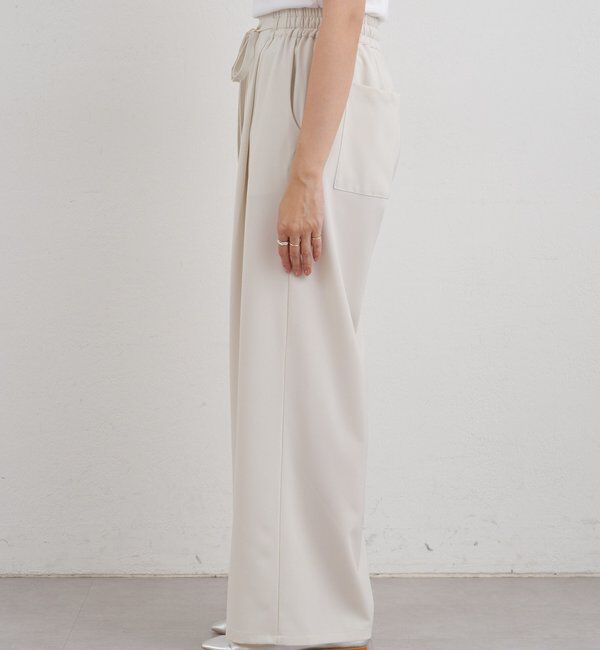  「ウエストデザインパンツ」|チノ|