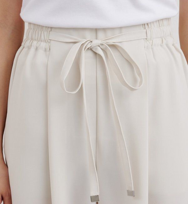  「ウエストデザインパンツ」|チノ|