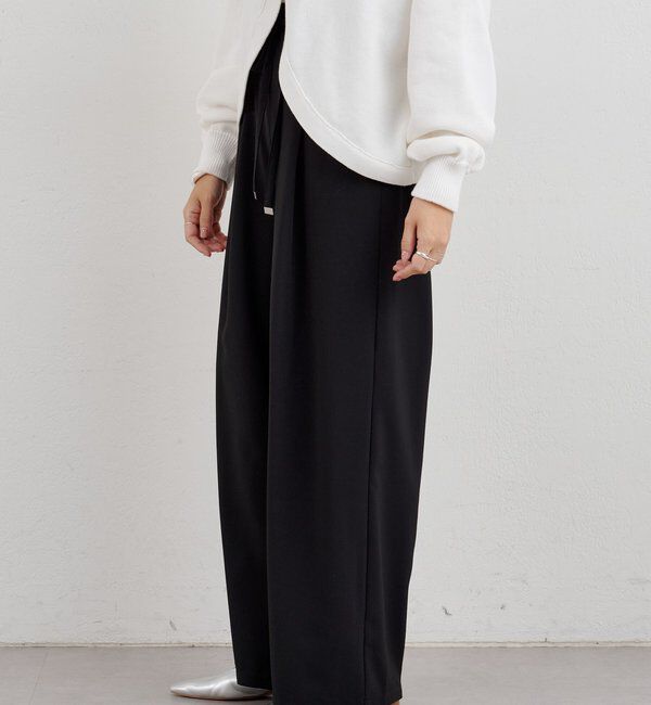  「ウエストデザインパンツ」|チノ|