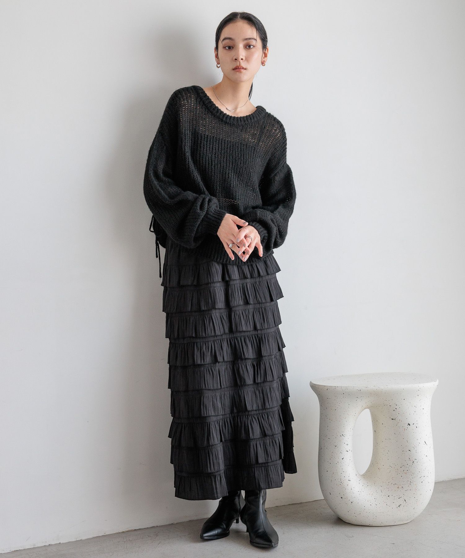 LOWRYS FARM「フリルスカート」|スカート|