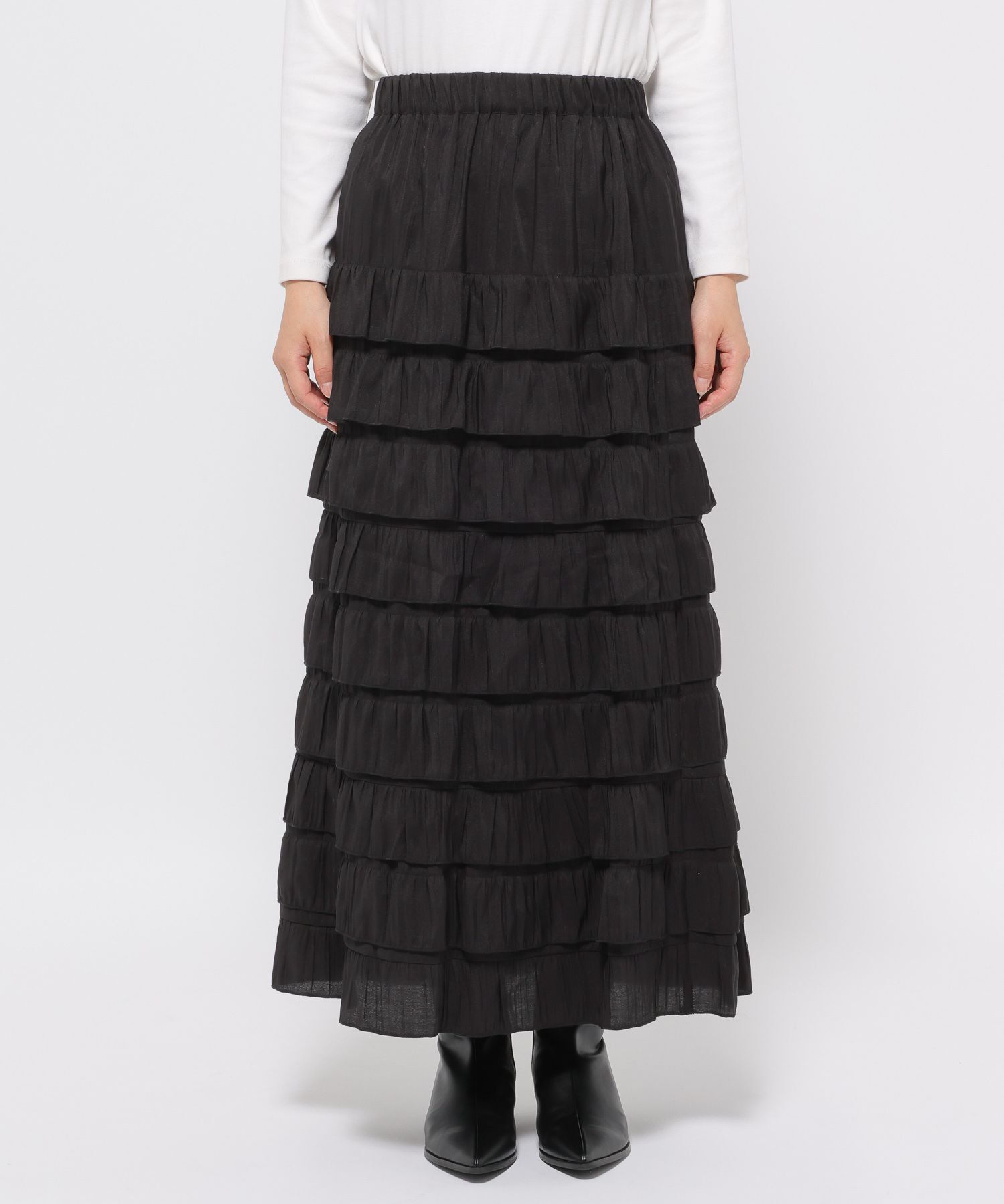 LOWRYS FARM「フリルスカート」|スカート|