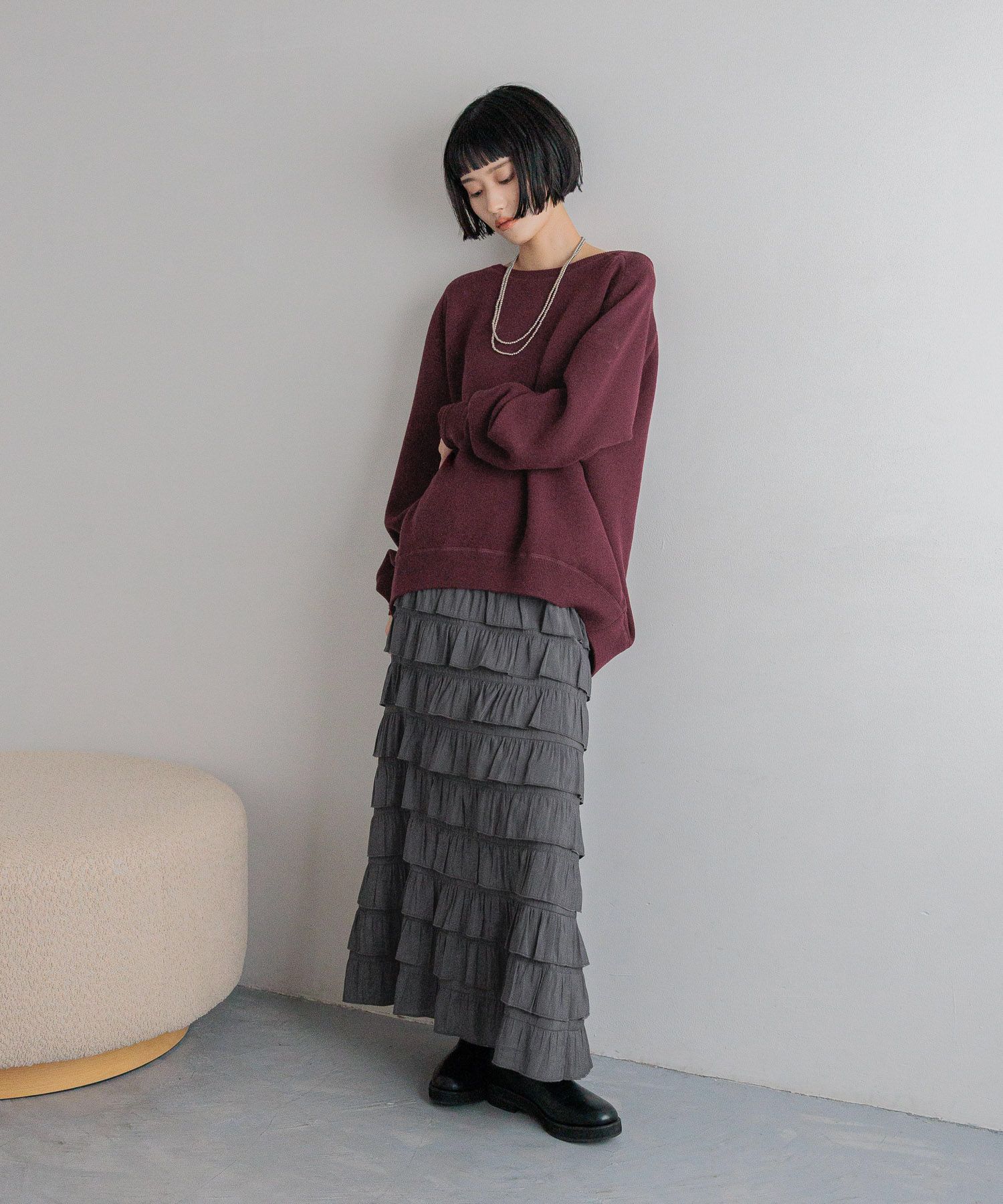 LOWRYS FARM「フリルスカート」|スカート|