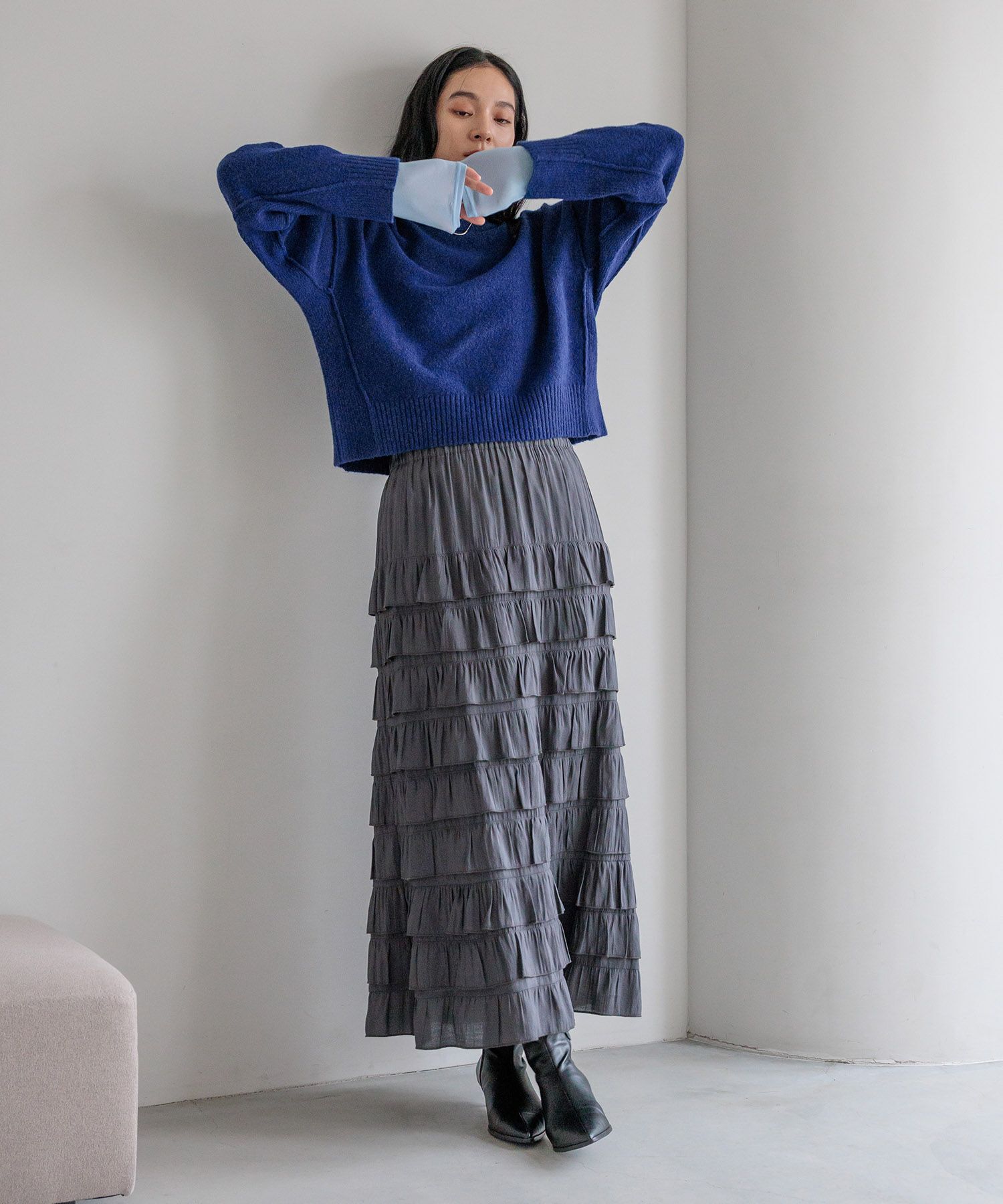 LOWRYS FARM「フリルスカート」|スカート|