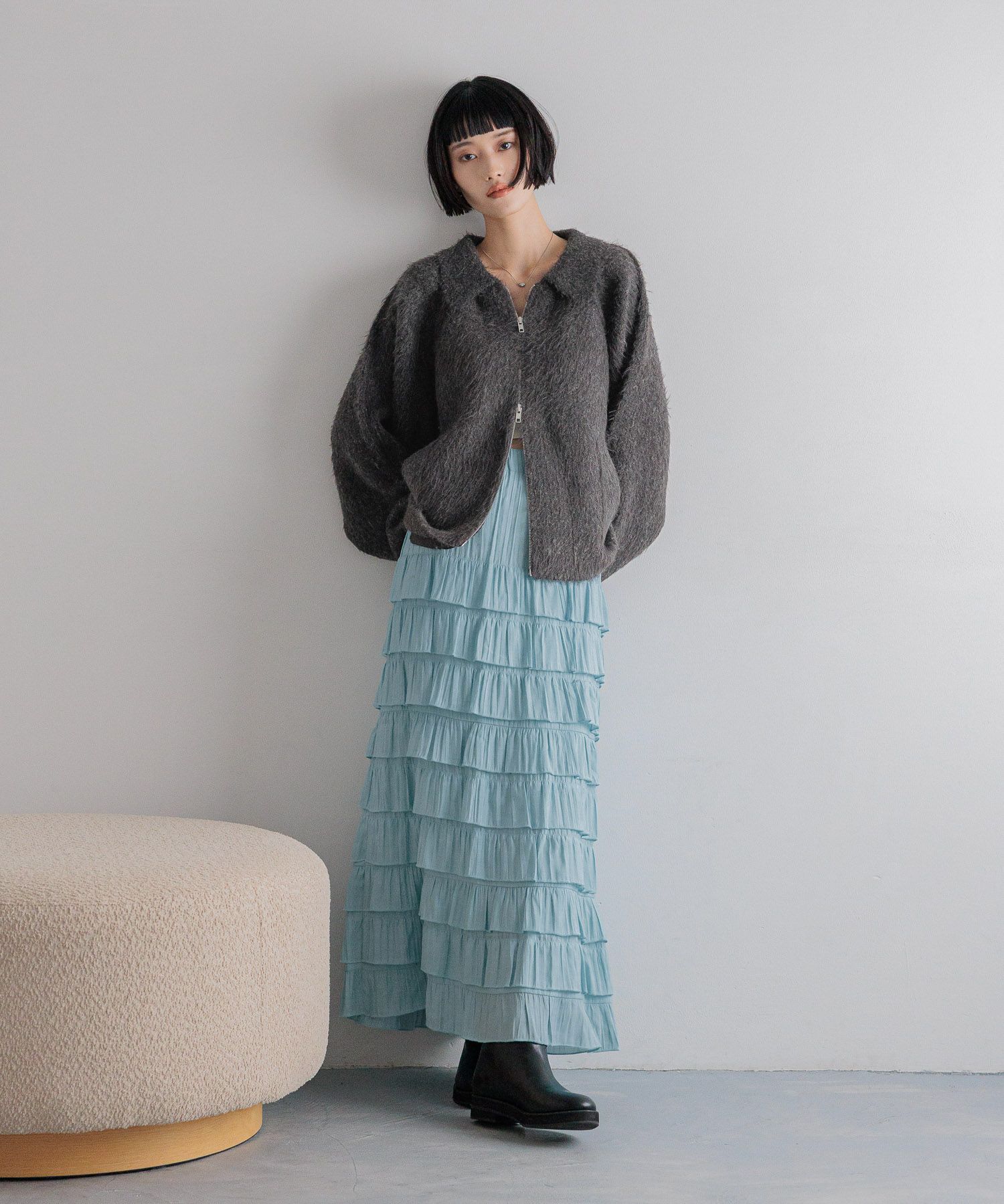 LOWRYS FARM「フリルスカート」|スカート|