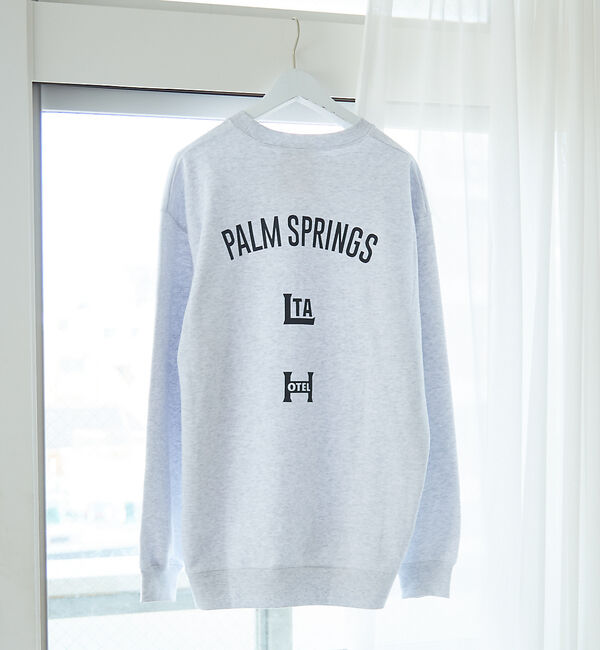 ABAHOUSE「【ユニセックス】LTA HOTEL グラフィック スウェット/ LE TRIO」|スウェット・ジャージ|グレー