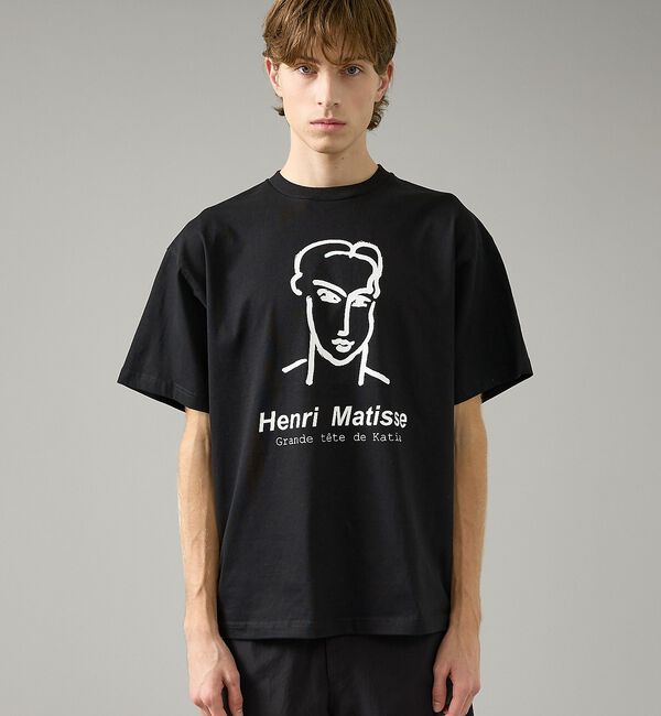 ABAHOUSE「【Henri Matisse / アンリ・マティス】ラインアート グラフィック」|Tシャツ・カットソー|