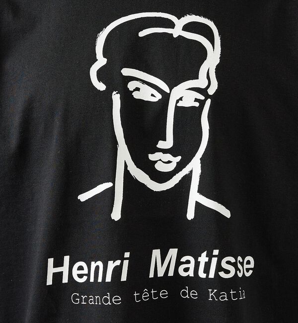 ABAHOUSE「【Henri Matisse / アンリ・マティス】ラインアート グラフィック」|Tシャツ・カットソー|