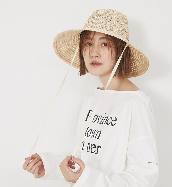 Rouge vif「【La Maison de Lyllis/ラ メゾン ド リリス】SUNハット」|その他|