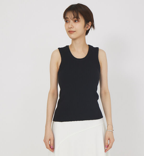 Rouge vif「リブタンク」|ニット・セーター|