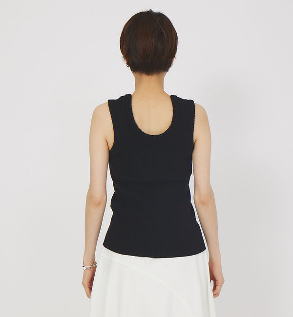 Rouge vif「リブタンク」|ニット・セーター|