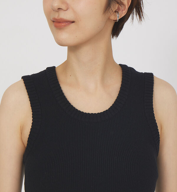 Rouge vif「リブタンク」|ニット・セーター|