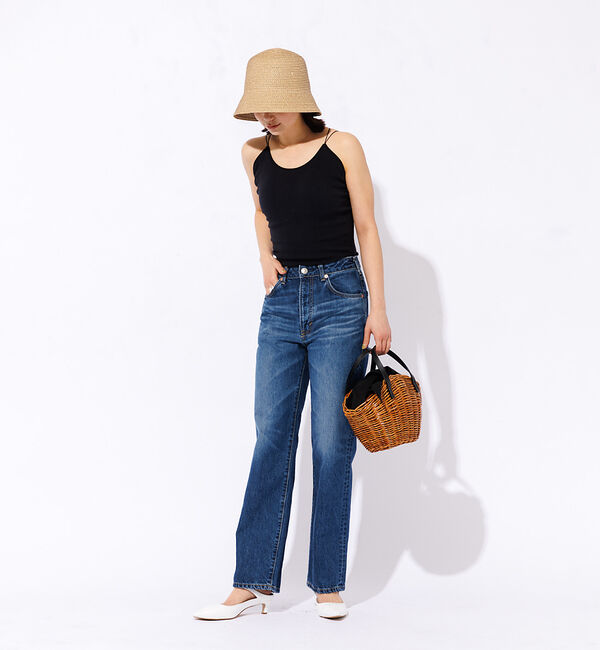 Rouge vif「【FRUIT OF THE LOOM】カップ付き丸編みキャミソール / 無地 /」|キャミソール|