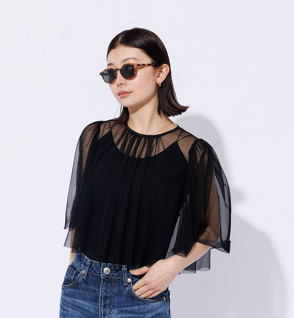 Rouge vif「【FRUIT OF THE LOOM】カップ付き丸編みキャミソール / 無地 /」|キャミソール|