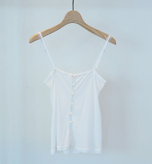 Rouge vif「レース付きキャミソール」|キャミソール|