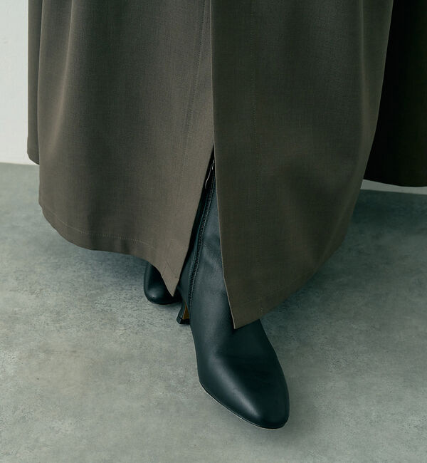 Rouge vif「【人気追加】 タックフレアマキシスカート」|スカート|