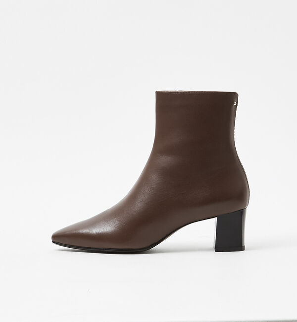 AU BANNISTER「【最高ブーツ/ニューヨーク】スクエアトゥブーツ」|ショートブーツ|