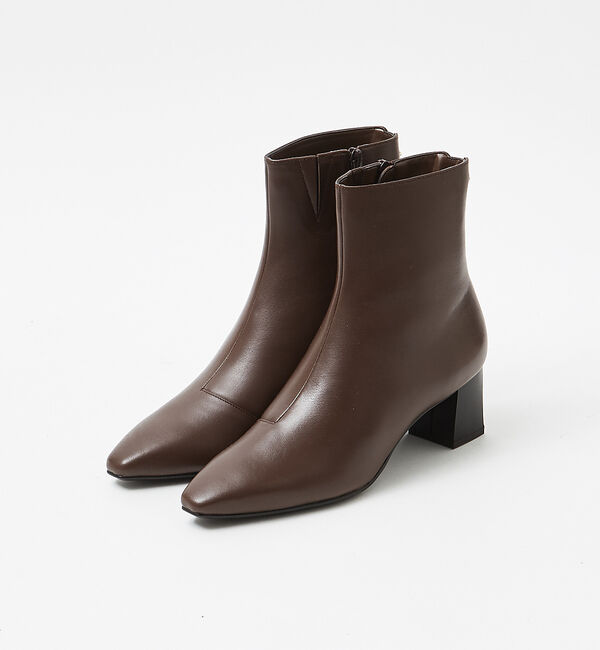 AU BANNISTER「【最高ブーツ/ニューヨーク】スクエアトゥブーツ」|ショートブーツ|