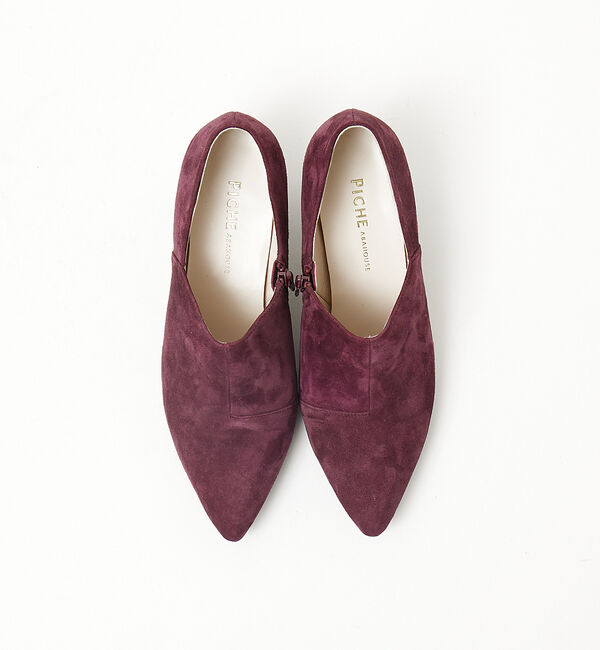 AU BANNISTER「ボロネーゼ甲深パンプス」|ショートブーツ|