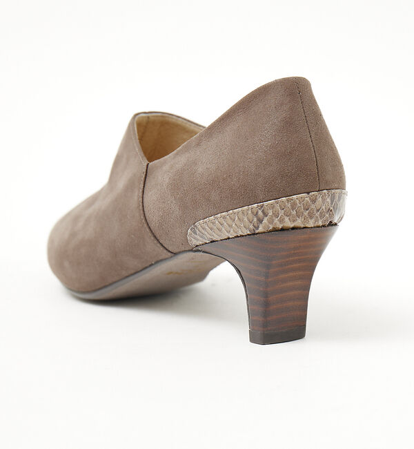 AU BANNISTER「ボロネーゼ甲深パンプス」|ショートブーツ|