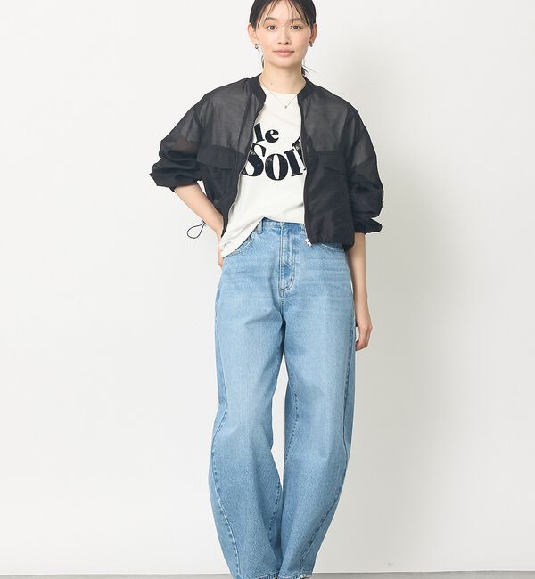 abahouse mavie「【サッと羽織れる】シアーブルゾン【予約】」|ブルゾン・スタジャン|