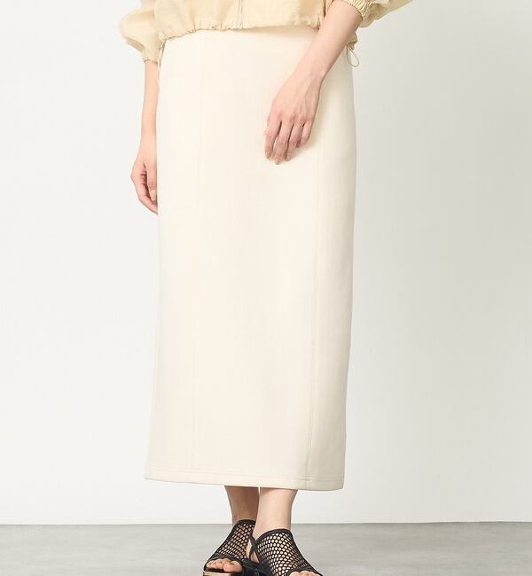 abahouse mavie「【なめらかな質感】スウェットライクスカート」|スカート|