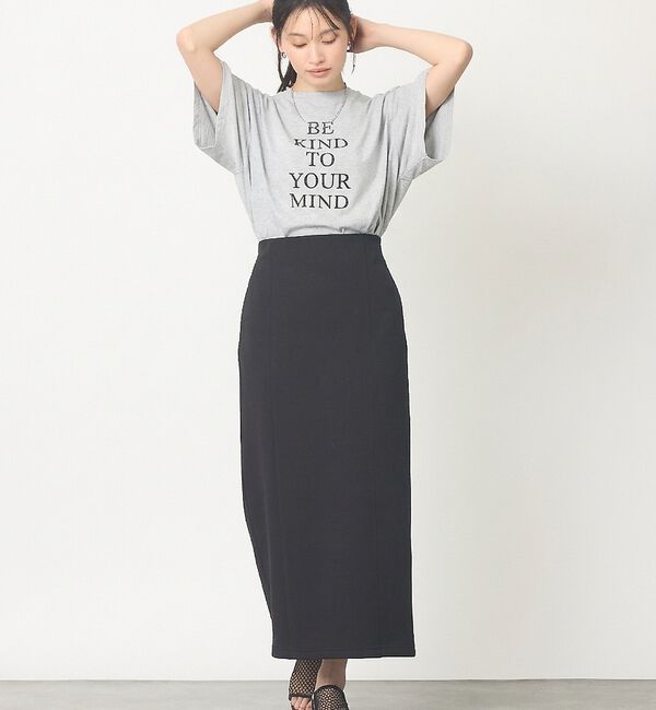 abahouse mavie「【なめらかな質感】スウェットライクスカート」|スカート|